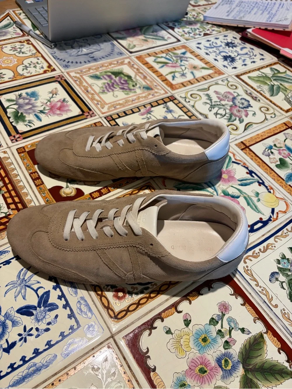 Veronica Beard suede low